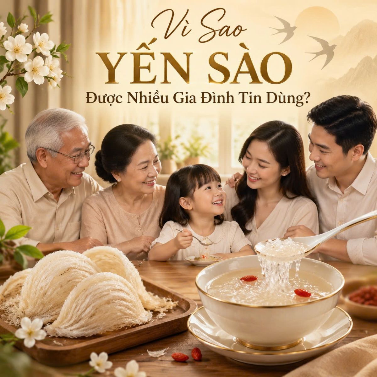 Vì Sao Yến Sào Được Nhiều Gia Đình Tin Dùng?